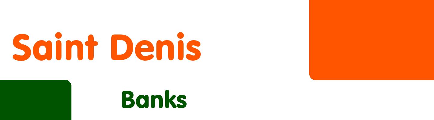 Best banks in Saint Denis - Rating & Reviews